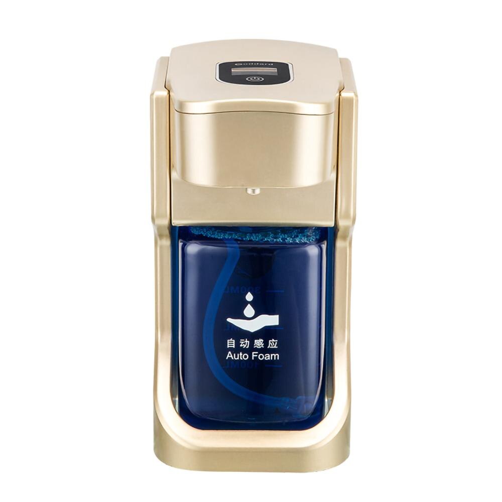 Distributeur automatique de savon de 450ML, capteur de mouvement à infrarouge, sans contact, moussant, mains libres, pour salle de bains et cuisine: A