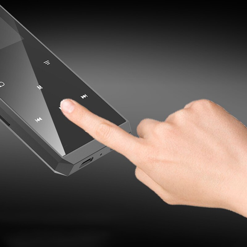 Musikafspiller zink legering ikke-destruktiv studerende læring bluetooth sport  mp3 / mp4 mini-afspiller tryk sn kontrol