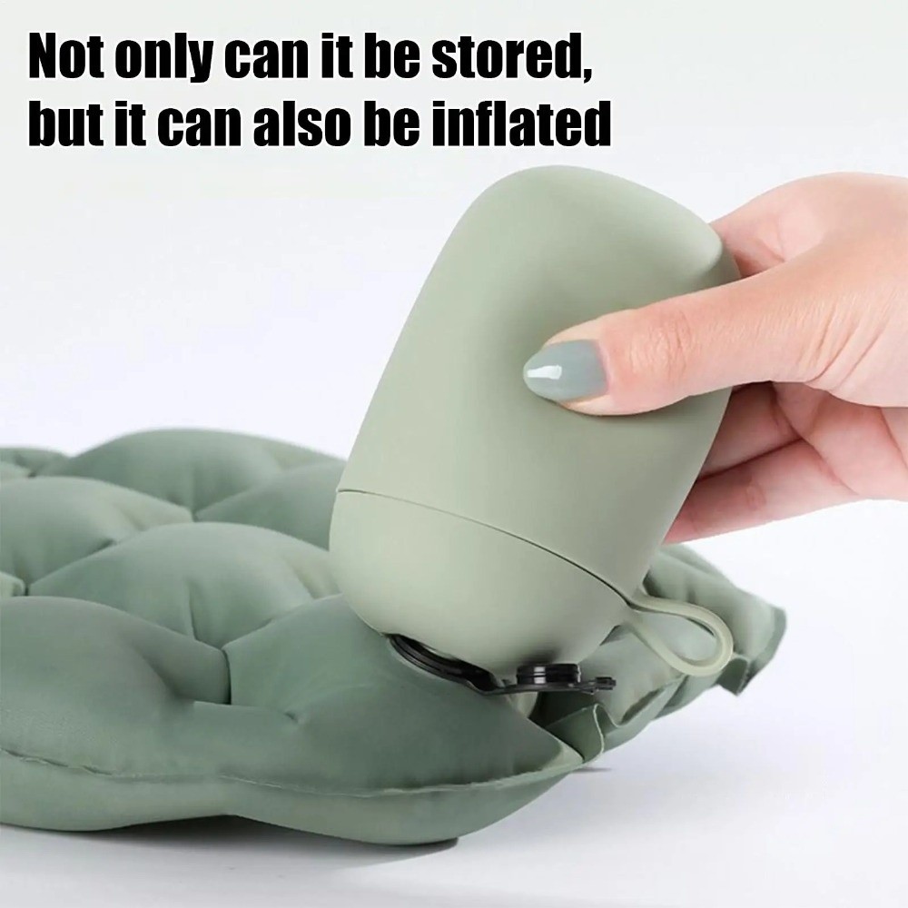 Praktisch draagbaar opblaasbaar zitkussen Lichtgewicht comfortabel luchtzitkussen met opbergkoffer Zitmat Stadion