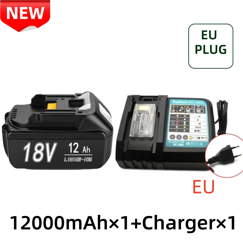 Bl1850 para makita 18v bateria recarregável 18650 célula de íon de lítio adequado para makita ferramenta elétrica bl1860 bl1830 lxt400: Champagne