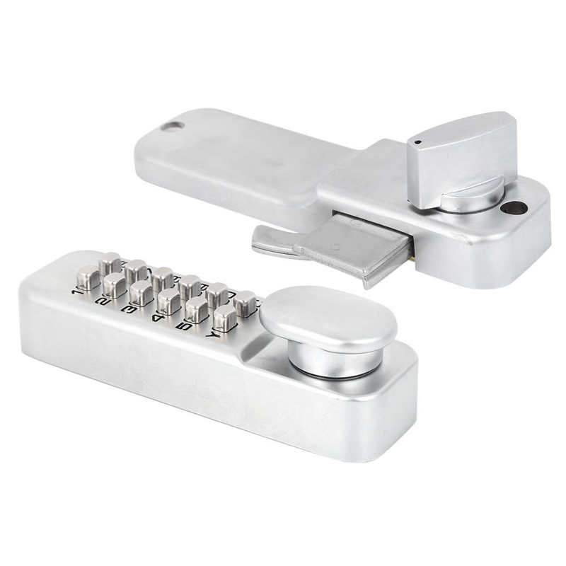11 Digits Mechanical Combination Lock Sliding Door Keyless Access for Kitchen Office Balcony Access Control