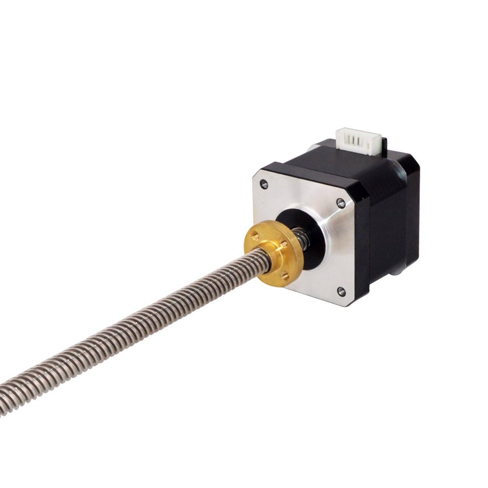 Nema 17 Blei Schraube Stepper Motor- 17HS4401s 310mm T8 Schraube Stange linear Schrittmotor linear Antrieb für CNC 3D drucker Teile