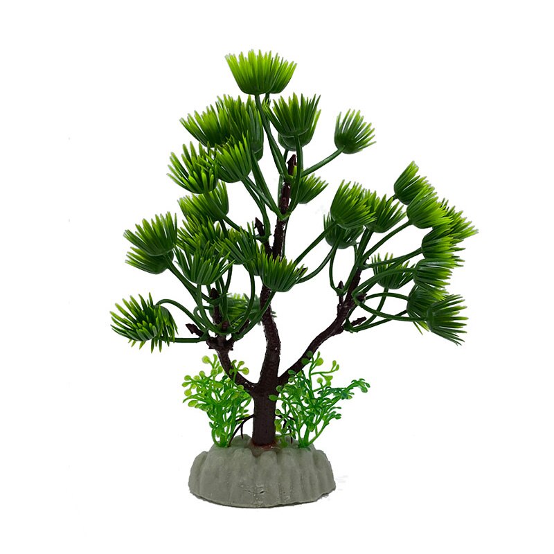 Simulatie kunstplanten aquarium decoratie water onkruid ornament plant aquarium thuiskantoor aquarium gras decoratie: 9