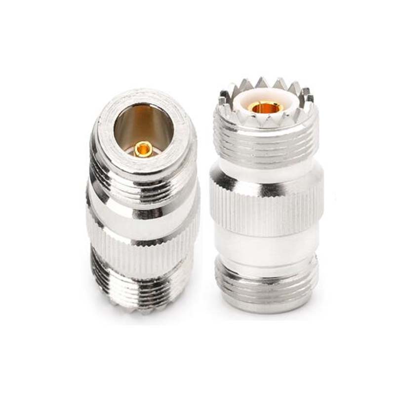 2 Adaptateurs BNC Mâle Vers UHF Femelle SO239/PL-259 - Parfait Pour Connexions Radio, Scanners Et Amateur