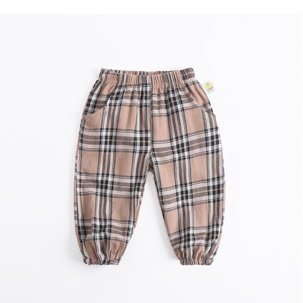 Ciciibear baby anti-myg bukser baby dreng tøj tynde bukser baby harem bukser drenge og piger terne stråle bukser: Khaki / 48m
