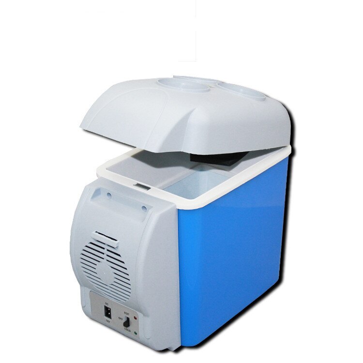 mini 12v Car refrigerator 7.5 liters family car with a cold boxes mini fridge small refrigerator car warm cold boxes can be: Default Title