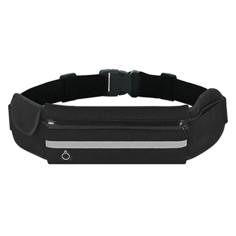 Camo Waist Bag Waterproof Unisex Nylon Waist Fanny Packs Casual Chest Bag Bum Bag Packs Chest Crossbody Bag: Black B