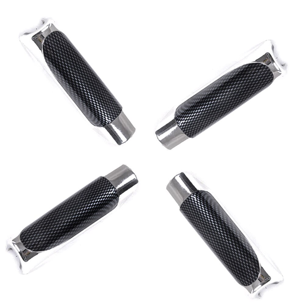 Manija de freno de mano Universal para coche, estilo de fibra de carbono, cubierta protectora de rotura de mano