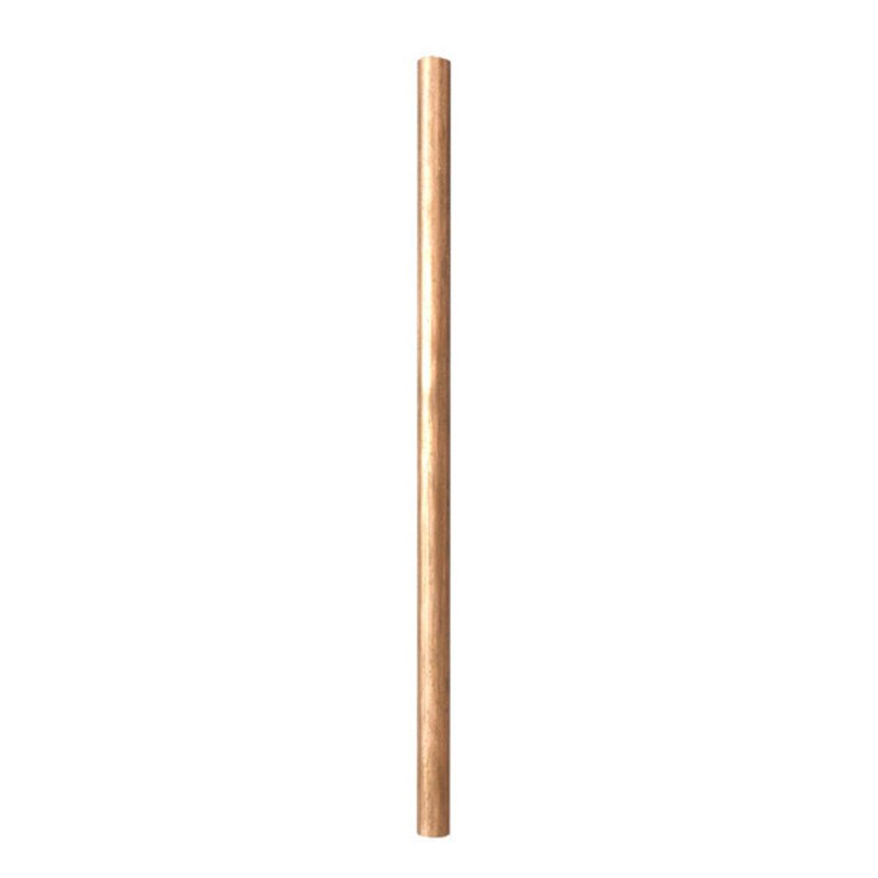 Barre ronde en cuivre de 3mm, diamètre perçage des métaux, 50-500mm de long