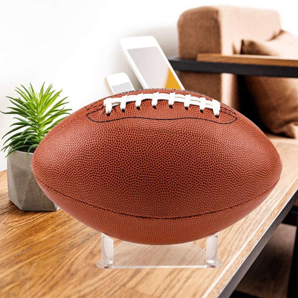 4- piece rugby basketball football soccer display rack convenient storage rack