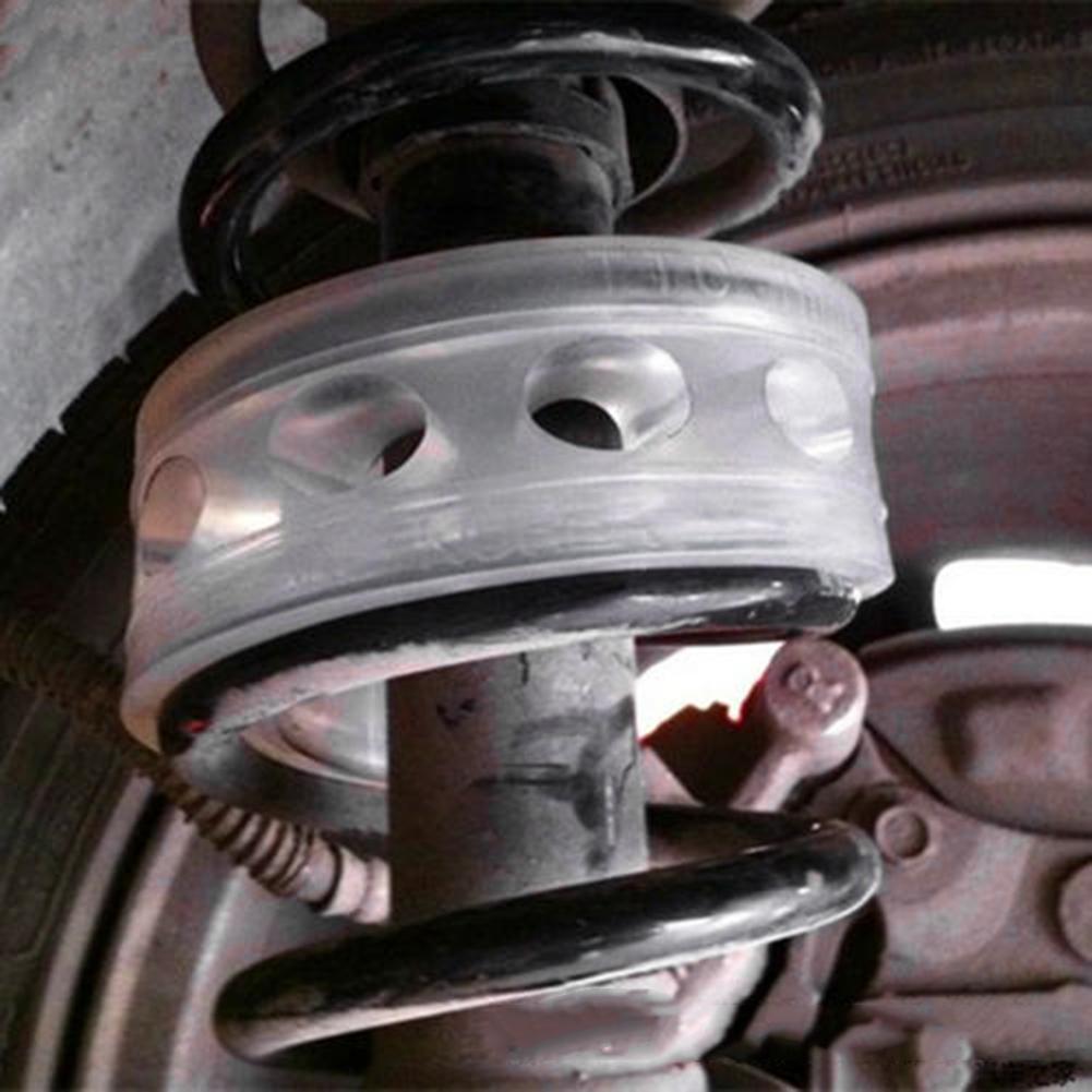 2PCS Transparent Automobile Shock-absorbing Rubber Buffer Shock Absorber For Spring Clearance 23/27MM