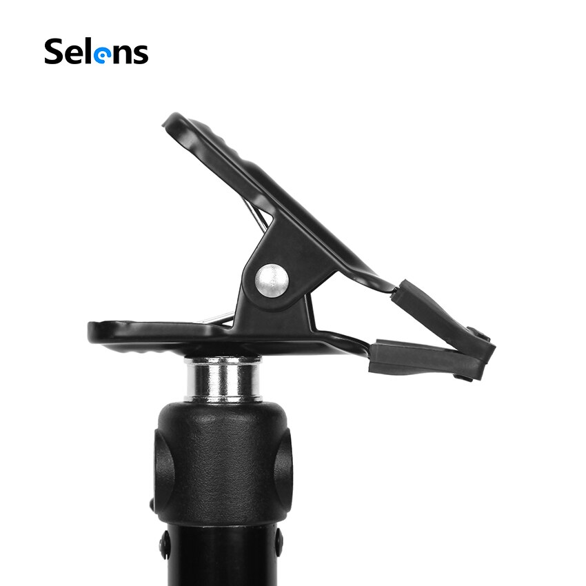 Photo Studio Light Stand Heavy Duty Metalen Klem Beugel met 1/4 "Schroef 8 cm x 11 cm