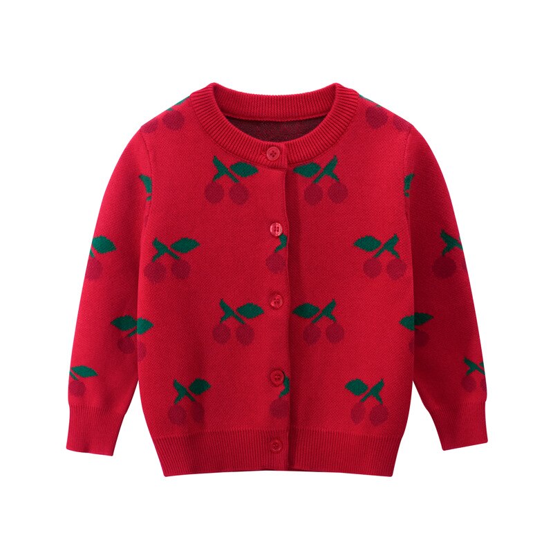 Girls Sweater Coat Children's Clothing Sweater Cute Sweater for Girls Toddler Girl Cardigan: 110cm