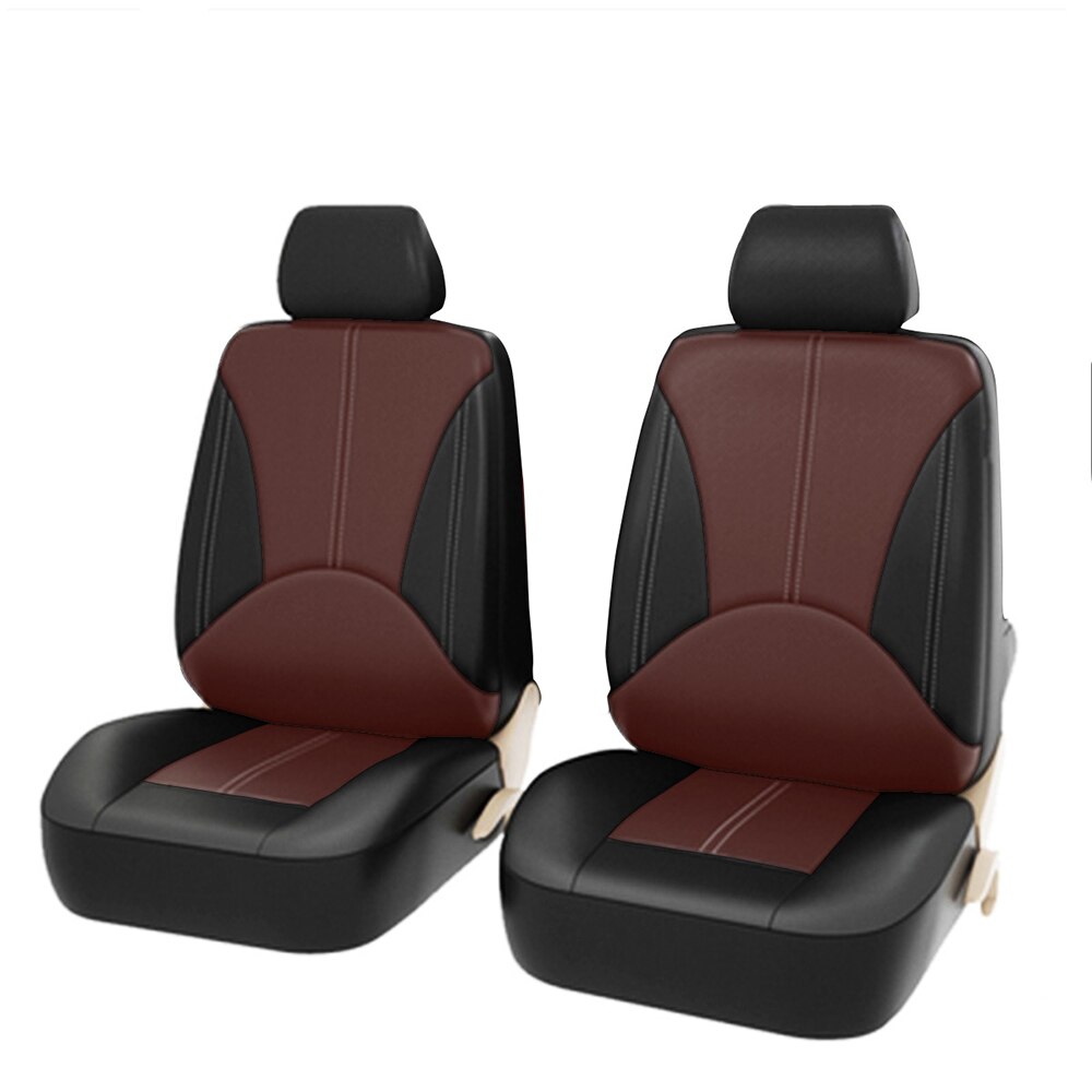 Auto Accessoires Voor Lexus Es Ct Is Gs GS350 Gx Ls LS430 Rx RX450H Lc Ux Sc Convertible Sc Coupe HS250H Lederen Auto Stoelhoezen: ZT04-2Seats-Brown