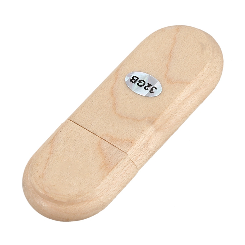 2x usb -2.0 -laufwerke aus holz mit holzgehäuse, speicherkapazität :32g