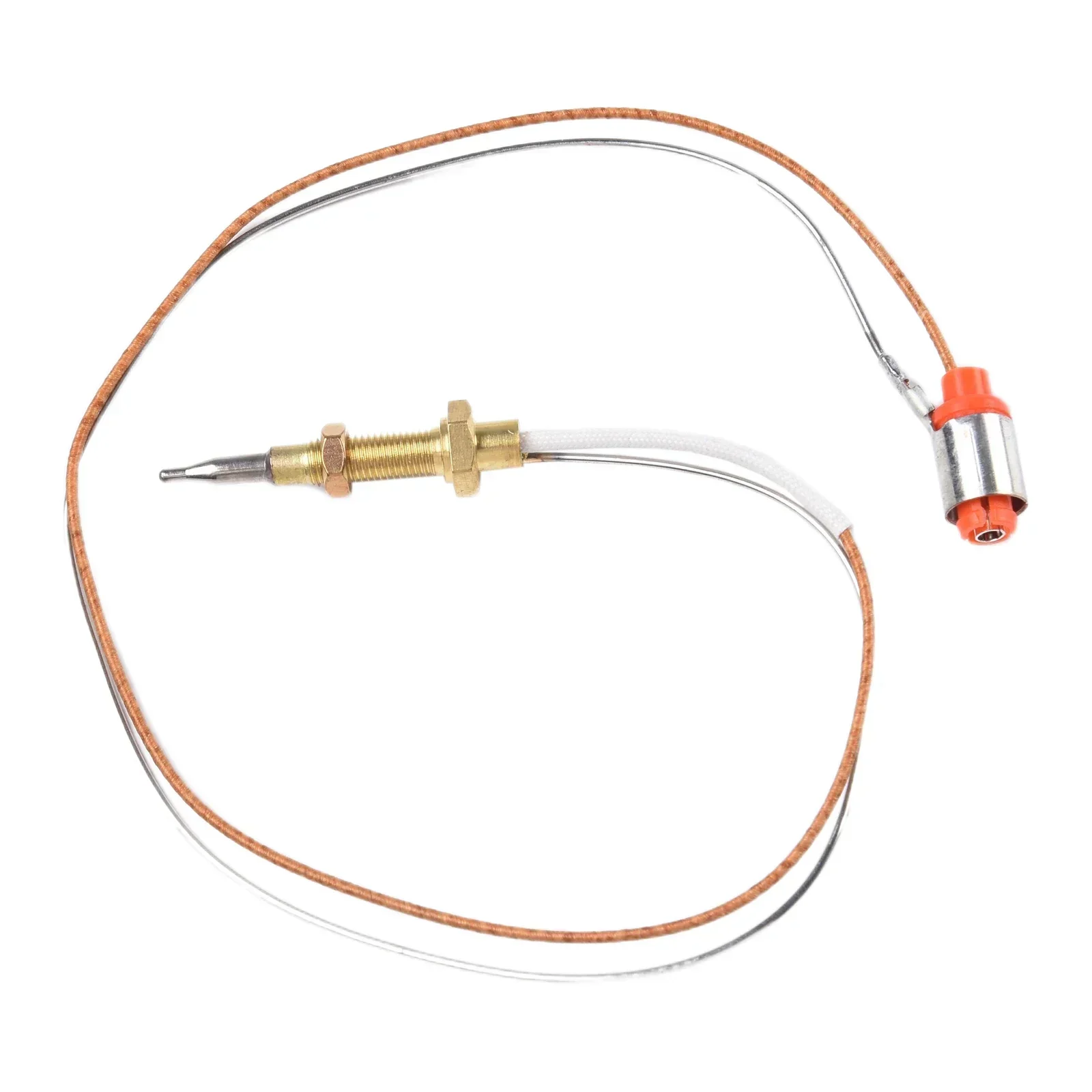 1PCS Copper Head Heading Screw Thermocouple Gas Burner For Sabaf Built In Stove Tools Copper Flame-out Protection Device: Red