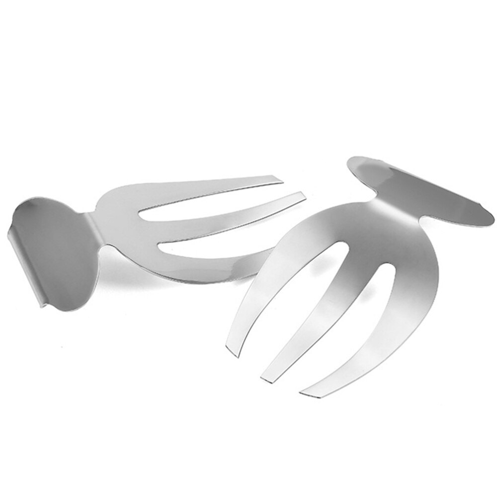 1pc Stainless Steel Salad Claw Salad Hands Kitchen Tool for Restaurant Party