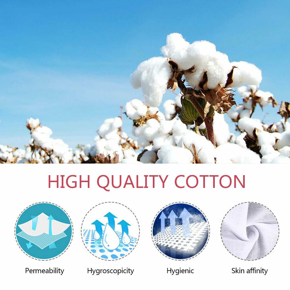 Mouchoir 100% coton homme blanc | Nouveauté, 12 pièces