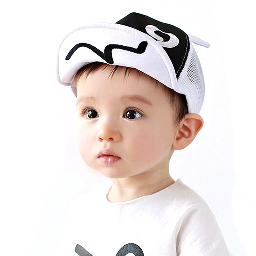 Pasgeboren baby boy accessoires kids hoeden Flanger zonnehoed baby fotografie props baby caps motorkap enfant goede