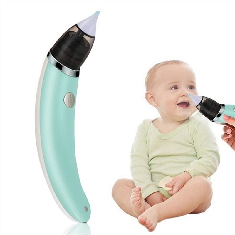 Loozykit aspirateur Nasal pour bébé | Nettoyeur de nez électrique de sécurité 2 tailles, accessoires de soins pour bébé, aspiration buccale pour -nés garçons filles