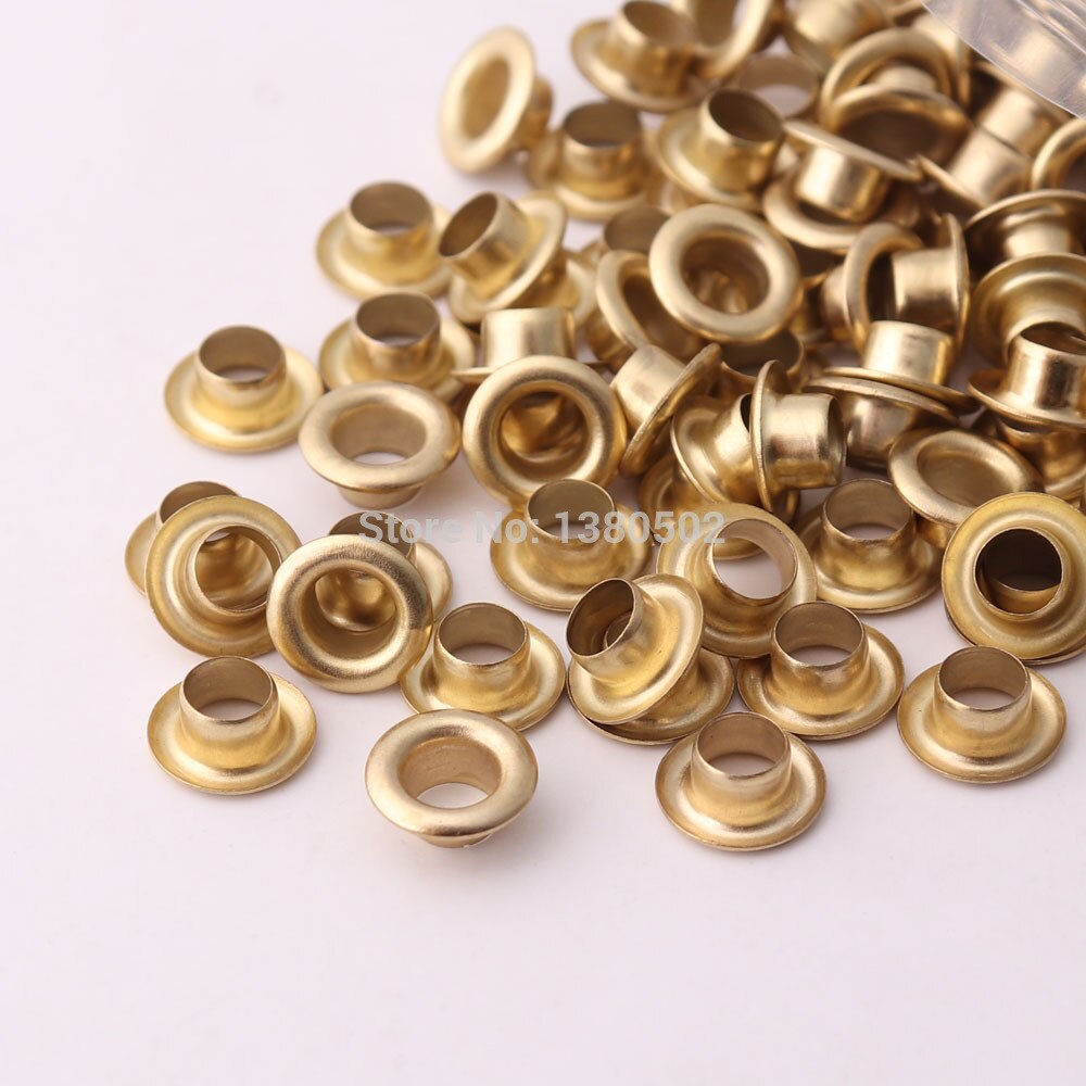 100pcs/lot Eyelet with Washer Leather Craft Repair Grommet Garment Accessories
