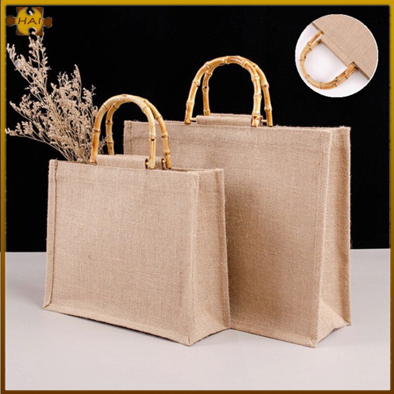 Asas de madera de bambú en forma de D para bolsos, Asa de mano hecha a mano, marco de bolso ambiental, accesorios de 13x9,5 cm