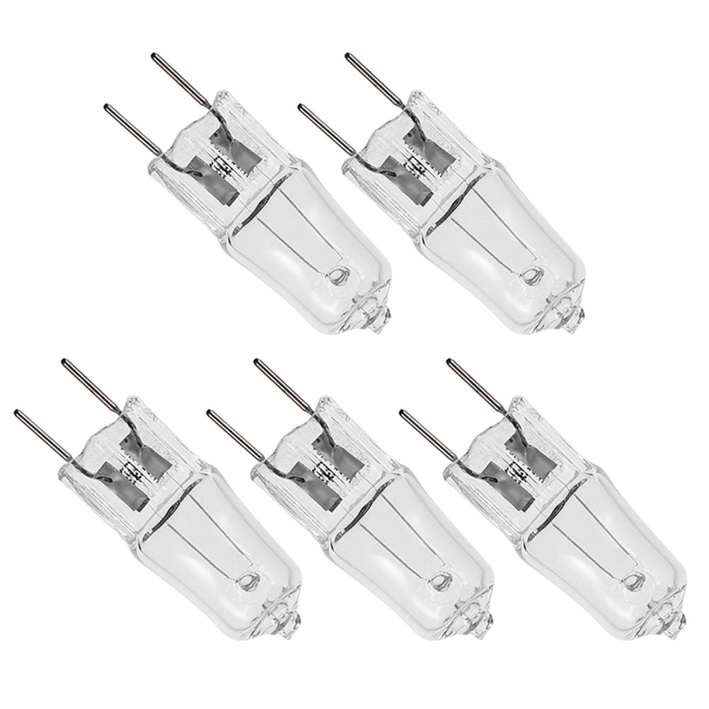 5Pcs G8 Halogen Bulb Bulbs 120V 20W Halogen House Hold Light Bulb Range Hood Lights Chandeliers Light Bulbs Microwave Ovenrange