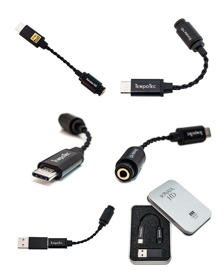 TempoTec Sonata HD TYPE C naar 3.5 MM Hoofdtelefoon Versterker Adapter DAC voor Android Telefoon Kabel