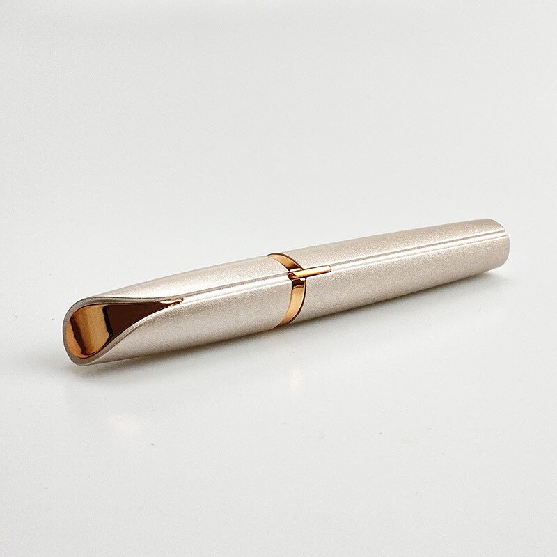 Electric Eyebrow Trimmer Trymer do brwi Brow Tools Makeup Painless Eye Brow Epilator Mini Shaver Razors de cejas Eye brow Shaper: gold