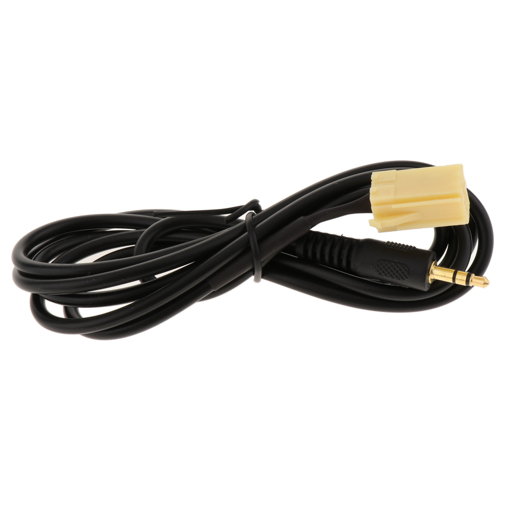 Durable Music Aux-in Cable Aux Input Adapter Plug for Fiat 500 2007 Onwards for Al-fa 159 Car Stereo Vehicle Lead Cable Adaptor