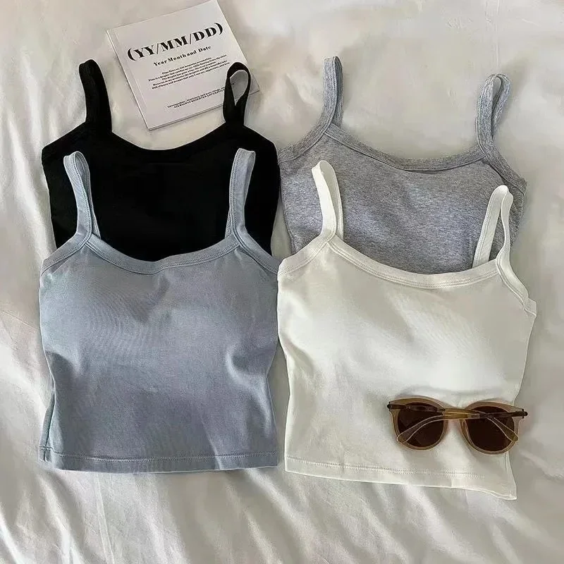 Crop Top Vrouwen Sexy Mouwloze Tops Mode Vrouwelijk Ondergoed Dame Hemdje Meisje Basic T-shirt Vest Lingerie Bras Tube Tops