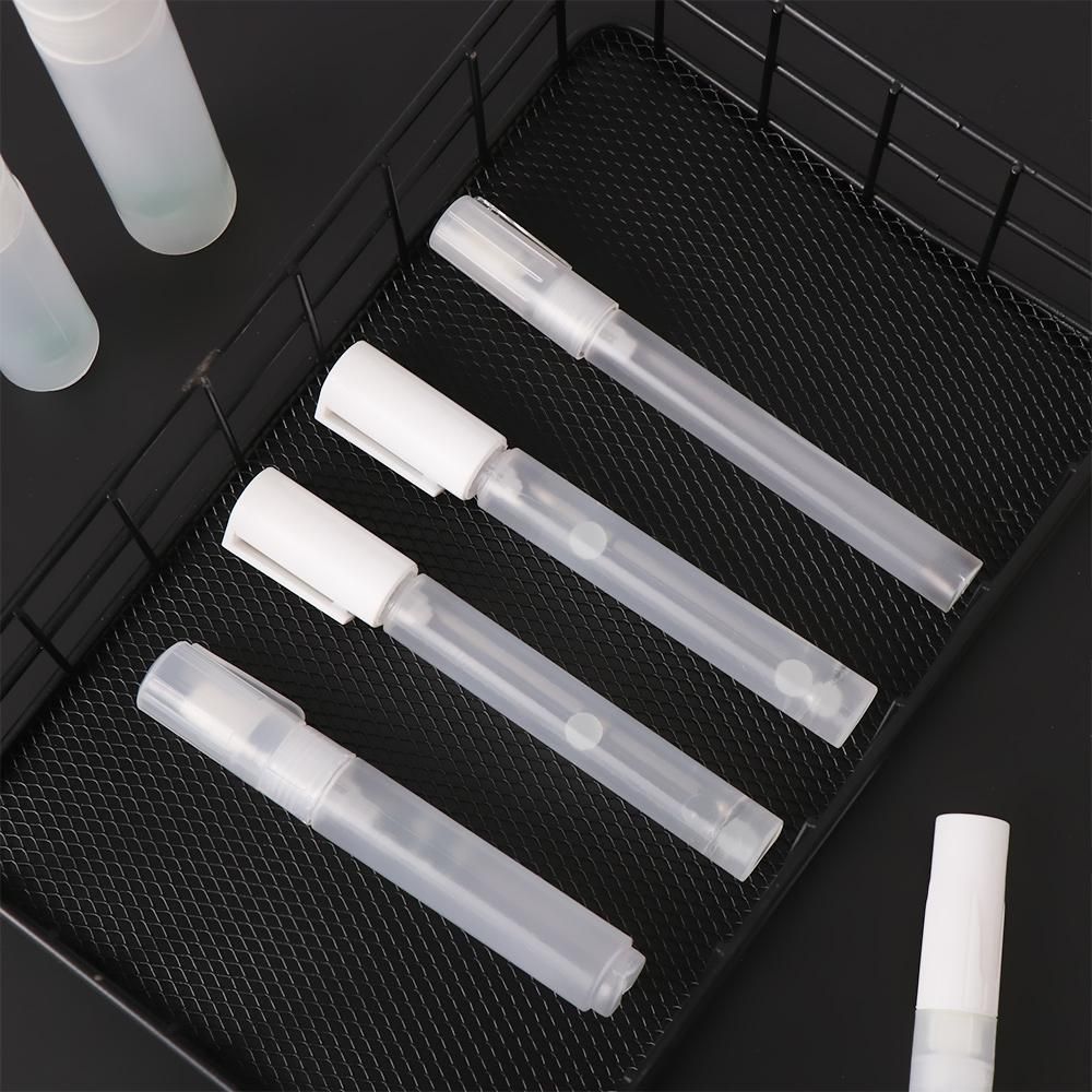 Refillable ink Plastic Transparent Repeatable Use Liquid Chalk Marker Paint Pen Accessories Graffiti Pens Empty Rod