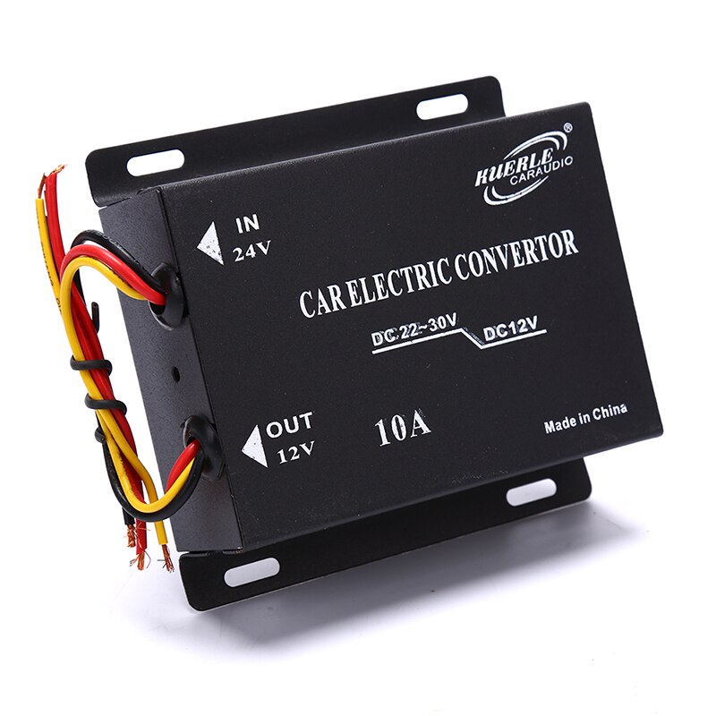 Car Power Supply Step-Down Transformer 24V To 12V Converter 10A 15A 20A 30A Output With Memory Power High To Low Inverter