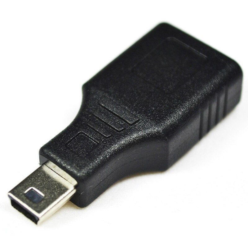 Otg Adapter Zwart Usb 2.0 A Female Naar Micro Usb B 5 Pin Male Mini Otg Adapter USB2.0 converters Voor Computer Pc Tablet