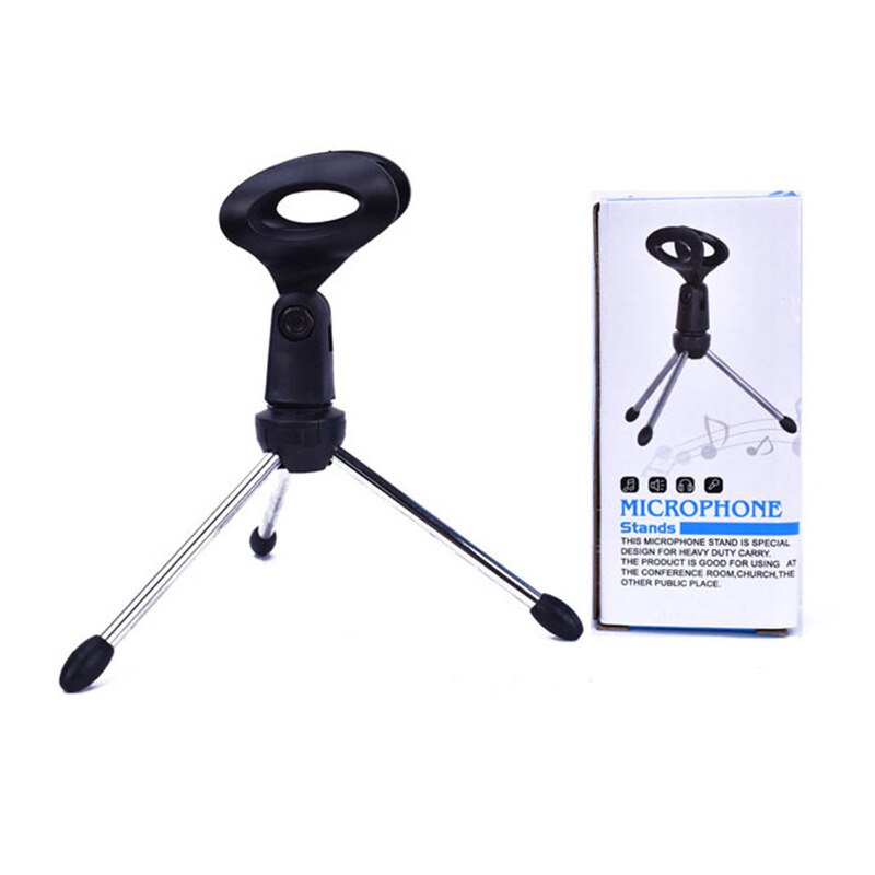 Condensator Microfoon 3.5Mm Wired Desktop Broadcasting Studio Microfoons W/Mini Tripod Mic Voor Computer Pc Smartphone