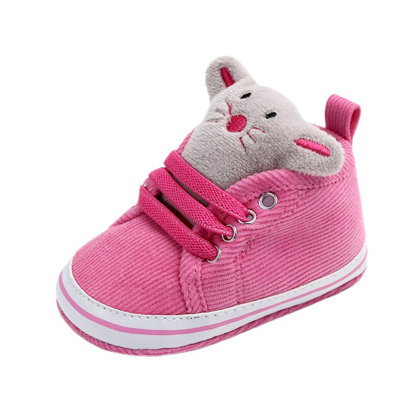 Zapatos de algodón para bebés y niños, zapatillas tobilleras antideslizantes de suela blanda, bonitos zapatos de juguete de Animal para cuna