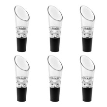 6 Pack Wijn Beluchter Schenker, Premium Beluchten Decanter Uitloop