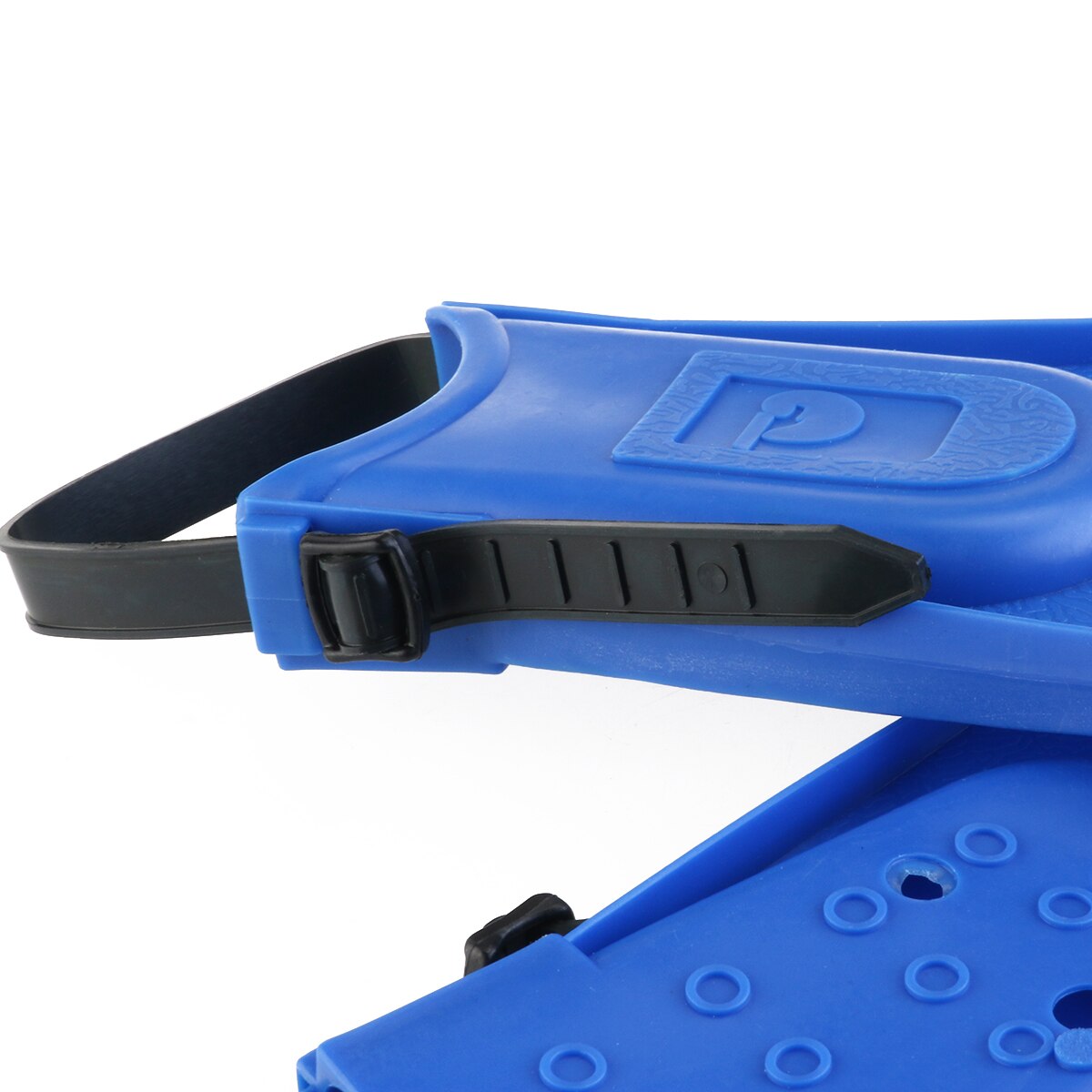 Kids Adjustable Flippers Fins Swimming Diving Learning Tools (Blue)