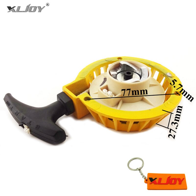 XLJOY parte de arranque del motor de aluminio para 47cc 49cc Mini moto bolsillo Dirt bici ATV Mini moto