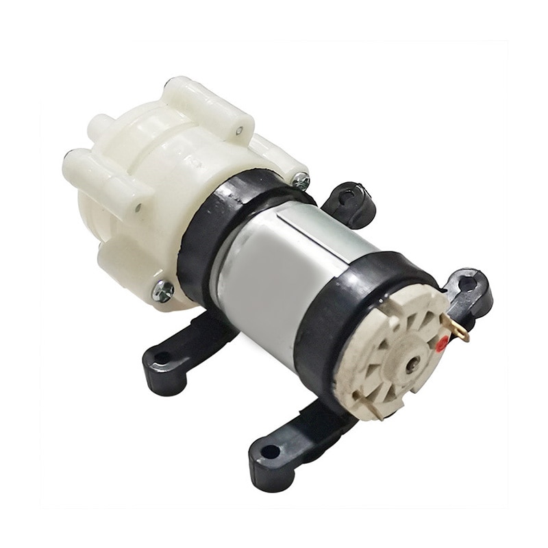 DC6-12V R385 Aquarium Fish Tank Round Water Air DC Diaphragm Pump Aquarium Air Pumps Accessories