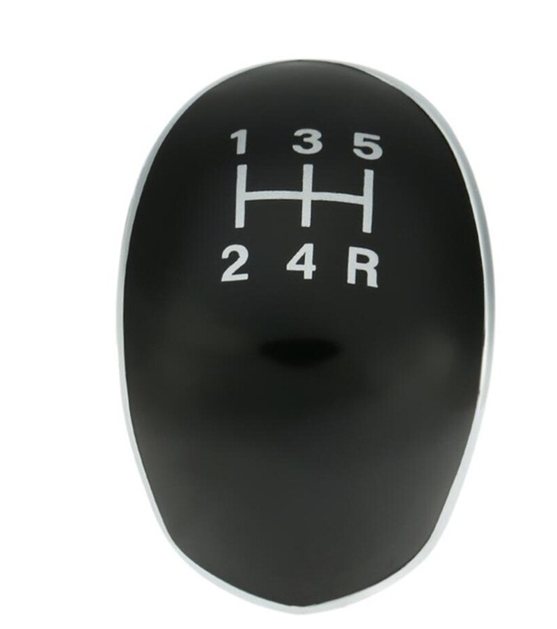 Car Styling Gear Shift Knob Cover Badge Emblem Cap For Ford Focus MK2 MK3 Fiesta MK7 Transit Connect Kuga C-max FL B-max S-max: Black Cap 5 Speed