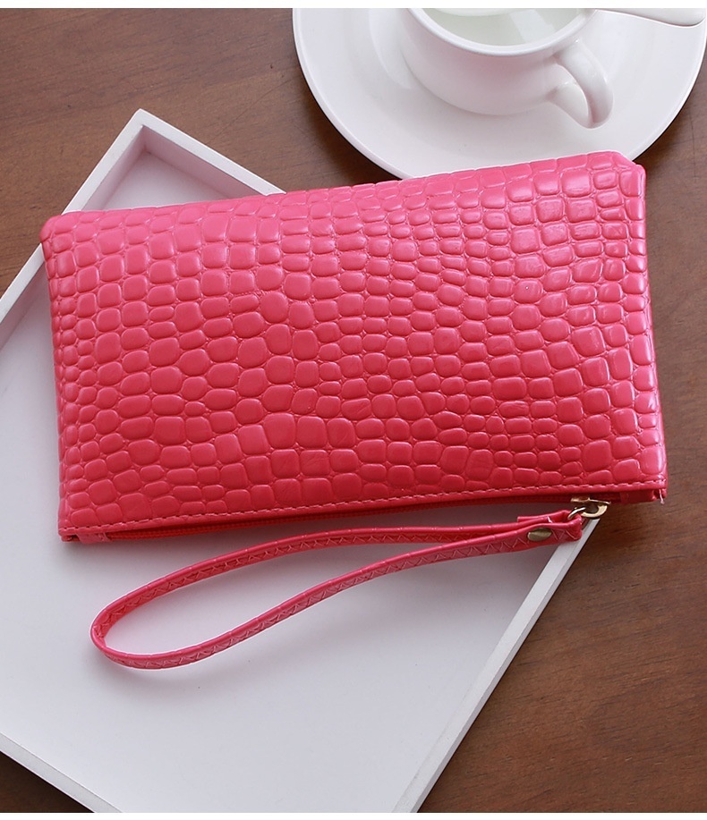 Alligator Wallet Lady Korean handbag with active Zero Wallet