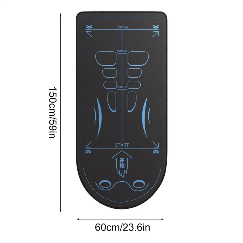 Yogamat Ab Roller Wiel Oefenmat Antislip Oefenmat Abdominale Kniemat 7mm Geluidsisolatie Fitness Vloerkussen Unisex