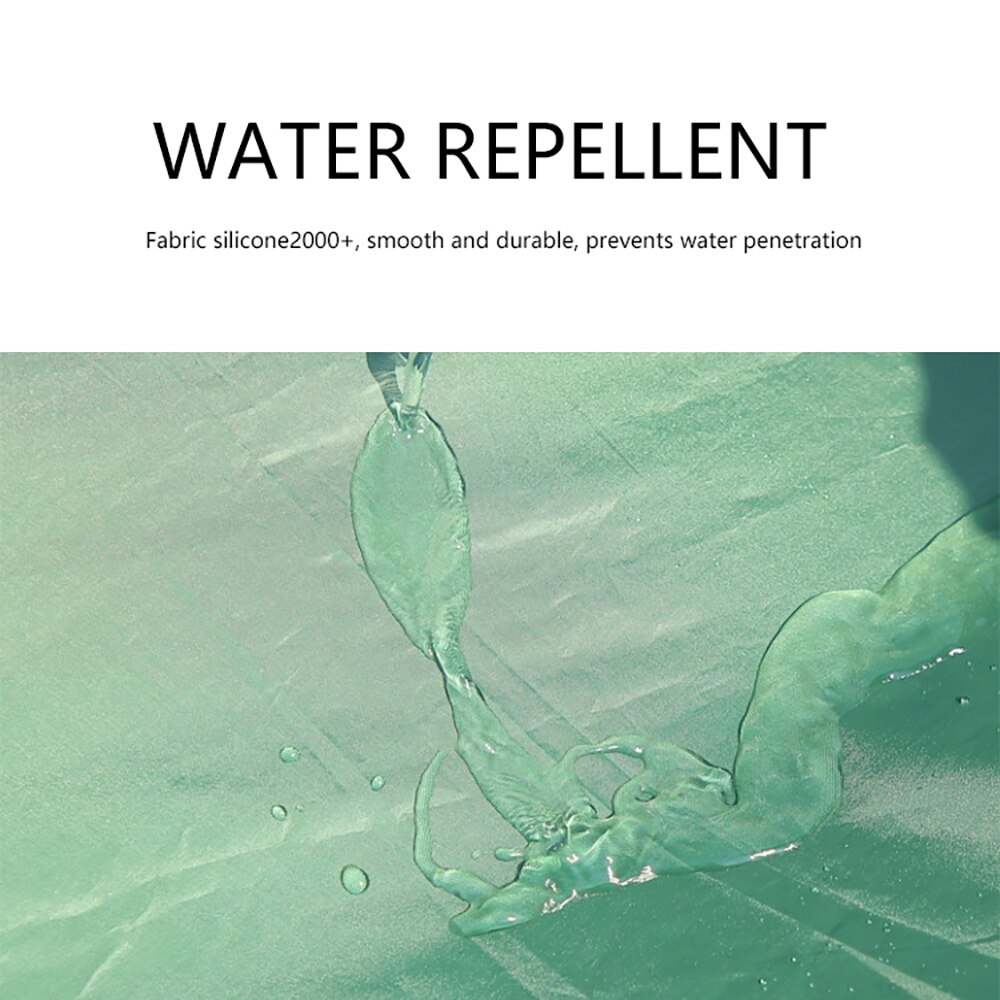 4X3M 3X3M Luifel Waterdicht Tarp Tent Schaduw Ultralight Tuin Luifel Zonnescherm Outdoor Camping Hangmat toeristische Strand Zon Onderdak