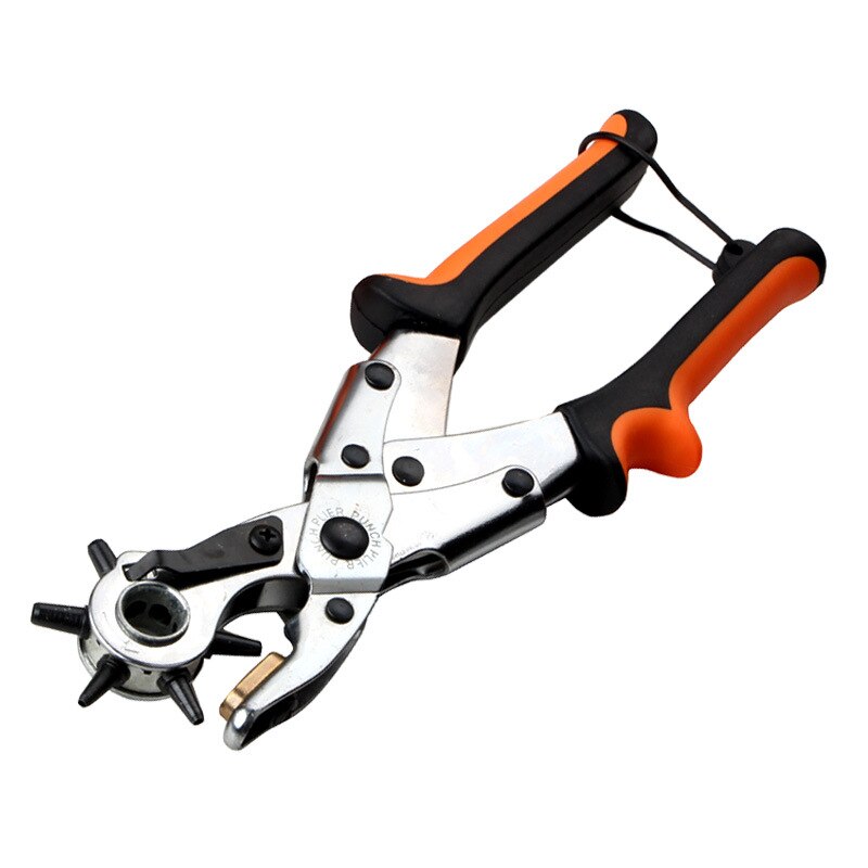 Labor-Saving Leather Belt Puncher Multi-Function Puncher Pliers Waistband Belt Strap Watch Drilling Excavator Tool
