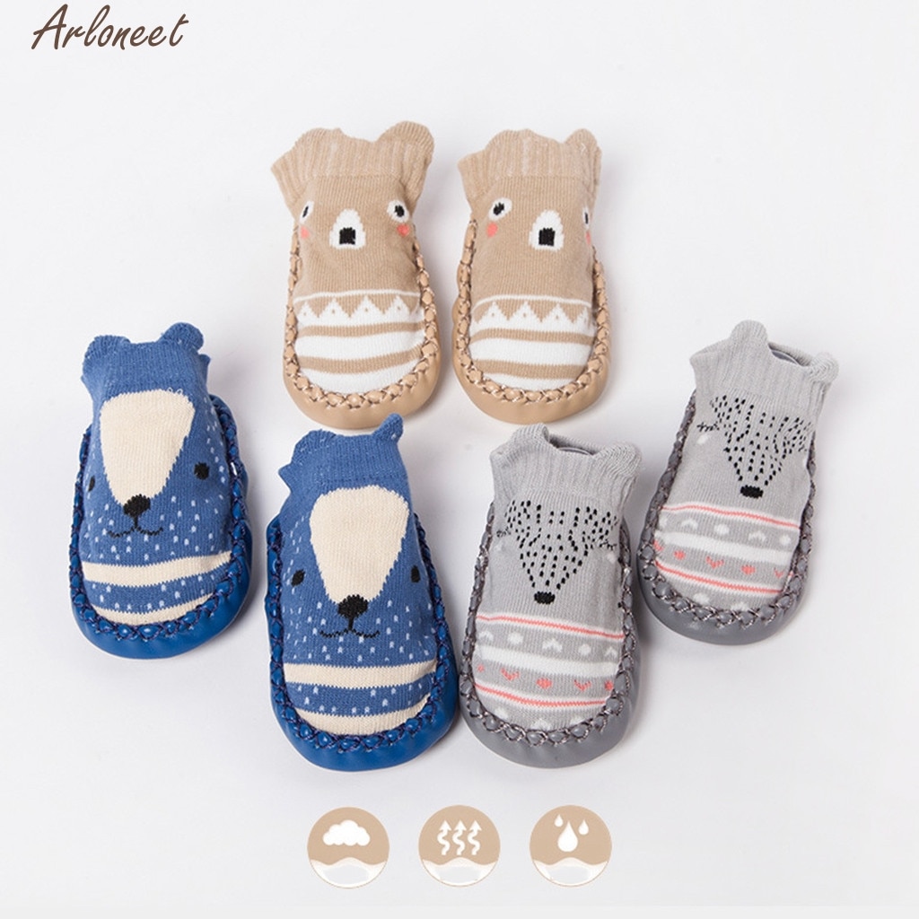 1 paar Infant Baby Socken Winter Mesh Dicken Baby Socken für Mädchen Baumwolle Neugeborenen Jungen Kleinkind Socken Baby Kleidung Zubehör jan13