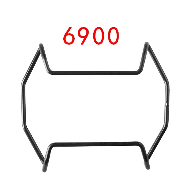 Anti-scratch Metal Wire Guard Bumper Protector for Casio G-Shock Sport Watch 5600/5610/6900/9400/9300/100/1000 Accessories: Black 6900