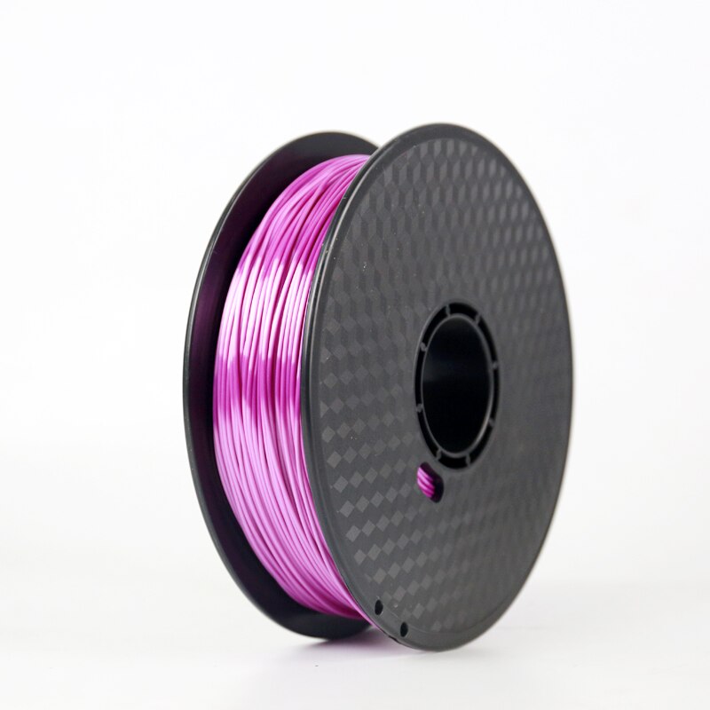 WANHAO-filamento de impresora 3D PLA + más elástico, 1kg, 1,75mm, 19 colores, materiales de filamento de impresión de plástico 3D: Purple red