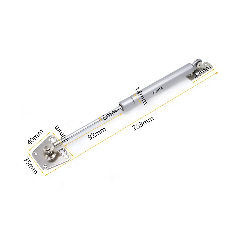 100N10KG Cabinet door gas strut Cabinet Hinges hinge furniture door lift door lift support Home Improvement rod support Hardware