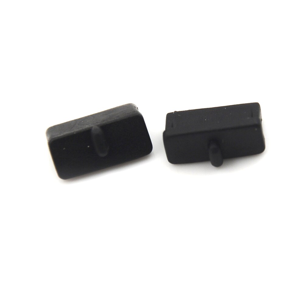 20PCS USB Port Covers Dust Plug USB Charging Port Protector Durable Black for PC Laptop USB Plug Cover Stopper
